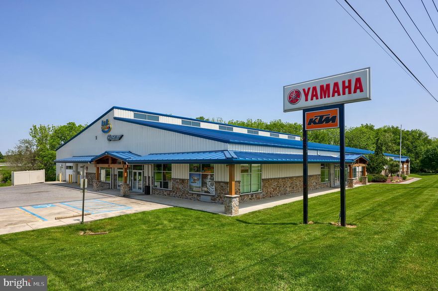 This offering consist of a 25,530 SF modern flex space/Sales & Service building and a 9080 SF detached warehouse sitting on 5.3 acres/2 ADA customer bathrooms and a 3rd bathroom which includes a shower and locker room in the service department/ CBC zoning allows for wide variety of business/ Drive in and dock doors/ Visible from route 283 and easy on and off at Spooky Nook Road exit/ Contiguous to Spooky Nook Sports/ This price includes the real estate only/ Business and real estate can be bought as a package/ See business listing/ Showings must be Monday's or Tuesday-Friday before or after store hours and listing agent or owner will be present.