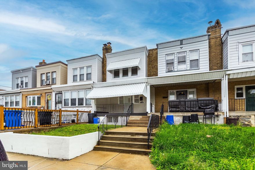 Welcome to this beautifully renovated RM1 zoned property in the Elmwood Park section of Southwest Philadelphia. This versatile home offers the perfect blend of comfort, functionality, and income potential the main residence features  a spacious 2 level layout with 3 bedrooms and 1 full bathroom, highlighted by modern finishes, and open concept design, and abundant natural light a charming open porch adds to the home curb appeal and provides a great space to relax. The lower level has been thoughtfully converted into a private 1 bedroom apartment with private entrance in rear ideal for rental income, extended family or convenient in-law suite. Step outside to a large covered rear deck with a finished ceiling creating a perfect space for outdoor entertaining. Located just minutes from Philadelphia Int'l Airport, Center City and public transportation and shopping.