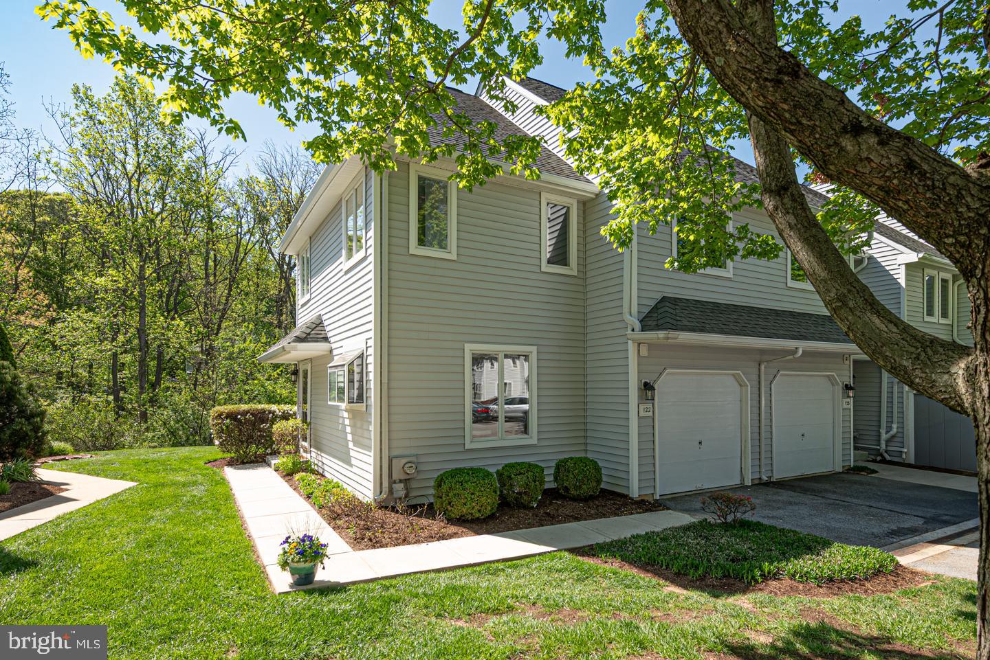 100% Gorgeous, Fully Renovated End Unit Townhome in Coveted Orchard Valley, Backing to Wooded Open Space with Serene Views from the NEW Deck and Warm Southern Exposure! The Original Owner Loved this Home for Over Twenty Years Until it was Time for it to Be Given an Extreme Makeover, and the Results are Amazing. Foyer Entry with Open Living Room with Soaring Vaulted Ceiling with Skylight and Dining Area with Triple Casement Windows. Wood-Burning Fireplace with NEW Custom Chester County Fieldstone Hearth and Reclaimed Oak Mantle--was a Lancaster County Log Cabin Beam! New Vinyl Sliding Door Access to New Deck. Large, Bright Kitchen with NEW Maple Cabinetry by Century Kitchens, with Soft-Close Drawers, Roll Out Shelves & Crown Molding to Ceiling, NEW Stainless Steel Appliances, NEW Quartz Countertops, NEW Spanish Porcelain Tile Backsplash, & Fabulous Island with Walnut Top which Seats Four Comfortably. Primary Bedroom Suite with Walk-In Closet and HUGE Primary Bath...NEW Dual Maple Vanity with Cultured Marble Top, Tile Floor, Two Windows, & Oversized Tiled Shower with Inset Niche. Second Floor Guest Bedroom with Skylight. Hall Bath with NEW Tile Surround Tub, NEW Vanity, and Gorgeous Black & White Spanish Tile Floor. Third Bedroom is Loft Style, with Two Skylights, Double Window and Large Closet. Second Floor Laundry with NEW Washer & Dryer and Spanish Porcelain Tile Floor. NEW Wide Plank Flooring Throughout Main Level, NEW Carpet Upstairs, NEW 5 1/4" Baseboards Throughout, NEW Paint, NEW Lighting, ALL Best Quality--No Detail Overlooked. Unfinished, Dry, & Clean Lower Level with High Ceilings--Inquire About Custom Finishing. One Car Attached Garage with NEW Opener and Keypad Entry. Comprehensive HOA Covers Lawn & Snow Maintenance, Trash Removal, AND Exterior Maintenance...Truly a Carefree Lifestyle! Ideal Location Minutes from Longwood Gardens, Shops, Restaurants, & the Cultural Attractions of the Brandywine Valley...Not to Mention Downtown Kennett Square! Kennett Consolidated School District. Owner is a PA Licensed Realtor.