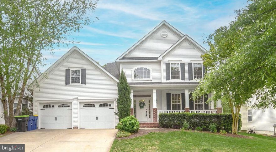 Beautiful house in the desired neighborhood of Leonard’s Grand in Leonardtown! This house has many unique characteristics!  All new carpet!  As you walk in to the hardwood entryway, you’ll notice the gorgeous staircase.  This level includes a dining room, custom butler’s pantry and a large,  upgraded kitchen. The transom windows are gorgeous and bring in a ton of natural light.  These cabinets are an absolute beautiful wood! The island is large and the eat in kitchen can easily fit a 6 to 8 person table. Off of the great room , with very high ceilings, is the main level primary suite. The bedroom has two walk-in closets and a gorgeous tiled bathroom. The bathroom has custom sinks, a claw bathtub and also includes an enormous shower.   Upstairs you’ll find three nice sized bedrooms and another full bathroom.
The basement has so much to offer! The luxury vinyl planks cover the entire basement floor. The fifth bedroom in the basement has an en suite bathroom. The sixth bedroom is any kid’s dream! There are four built in, twin size bunkbeds. Off of this room is another great room equipped with a fireplace. The laundry is also in the basement along with some unfinished storage.  I would also be remiss if I did not mention the mud room with custom built-ins right off of the garage. Come see you this unique Leonard’s grant house today!