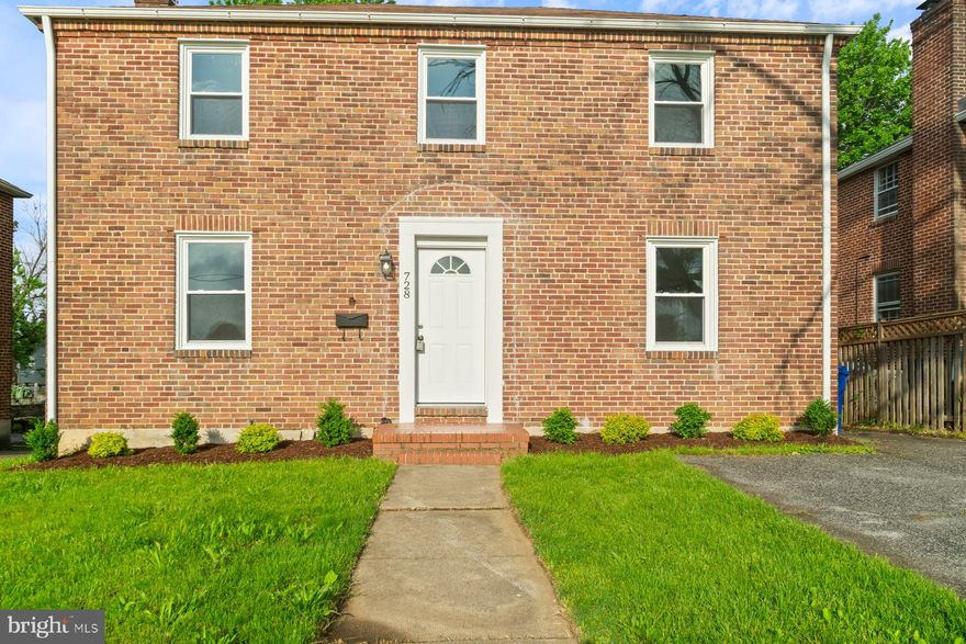 Welcome to this charming three bedroom one and half bath brick colonial that beautifully blends classic character with modern updates. Step inside to find freshly refinished hardwood floors and fresh neutral paint throughout creating a bright and inviting atmosphere. The updated kitchen features stylish finishes with stainless steel appliance, a five burner gas stove and granite countertops and plenty of space for cooking and entertaining. Outside enjoy a fully fenced backyard perfect for pets, play or relaxing evenings and the convenience of an attached garage. Don't miss this move in ready home with timeless curb appeal and thoughtful upgrades. Being sold as is.
