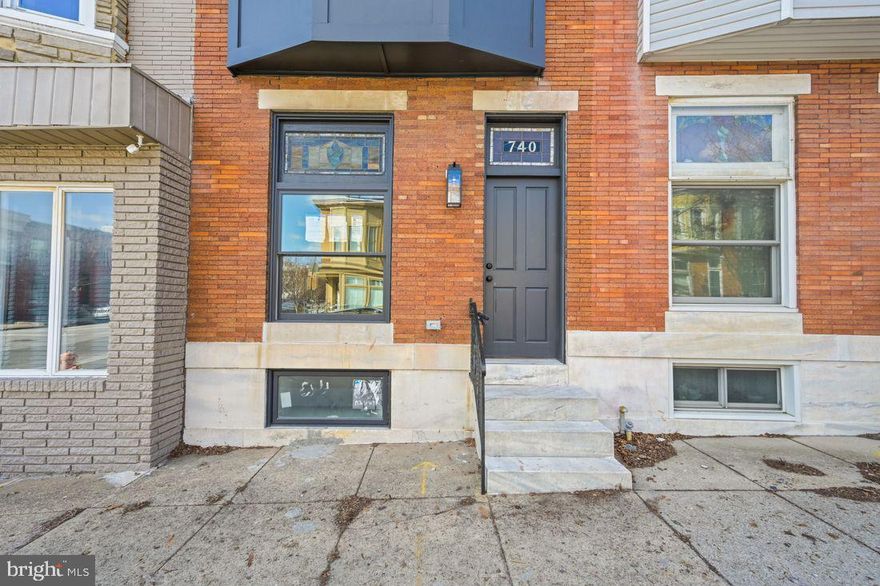 Beautifully renovated home in Canton. House includes a large custom kitchen, beautiful hardwood floors, exposed brick, and 2nd floor washer/dryer. Also features hallway access to a roof deck with incredible views and rear parking pad.