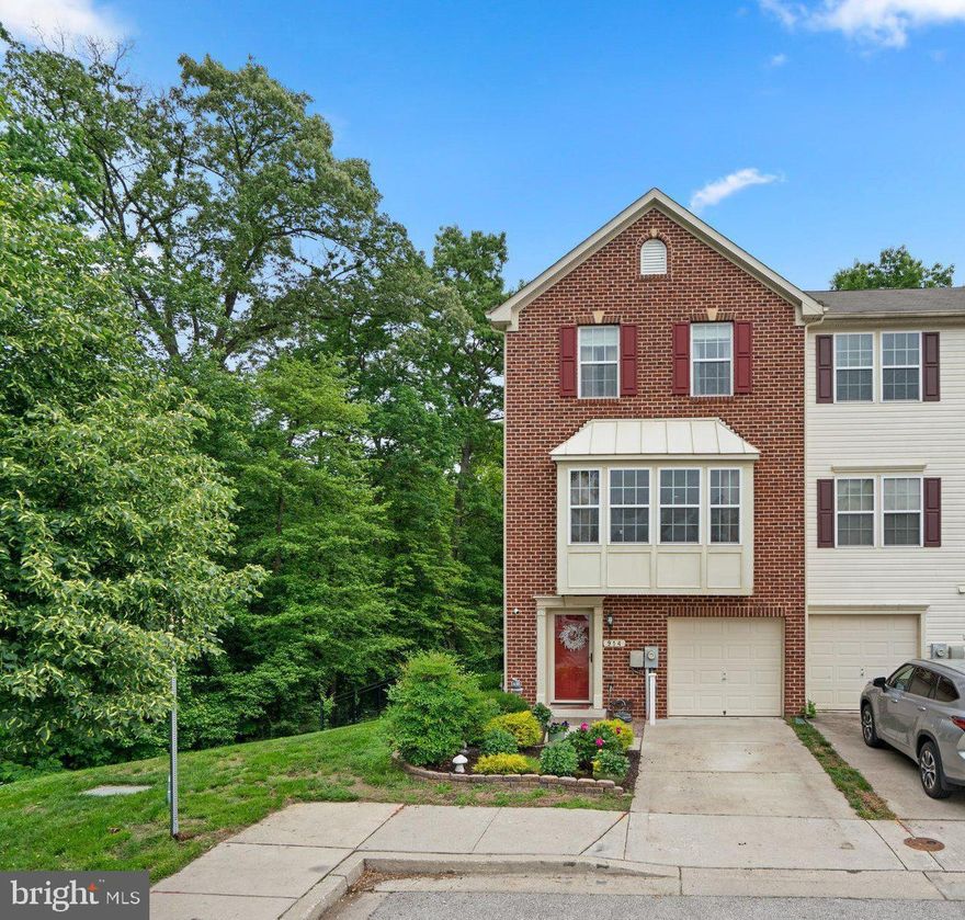 Motivated Sellers!! Welcome to 914 Hopkins Corner!  This stunning end-of-group townhouse is located in the highly sought-after Tanyard Springs Community. This spacious home boasts 3 bedrooms, 2.5 bathrooms, and a garage, providing ample space for comfortable living. The open floor plan flows perfectly with its tall ceilings and abundant natural light. The wooded views from the back deck provide ample privacy and a nature lovers setting and is perfect for summer evenings.  Inside, you'll appreciate the modern layout that seamlessly connects the living, dining, and kitchen areas. The basement is a large open space with plenty of room to spread out. The main level is the highlight of the home, featuring an eat-in kitchen, a dining room, a cozy living room with a fireplace and also another family room space with large windows, perfect for gatherings and relaxation. On the top floor you will find an oversized primary bedroom with walk in closet and primary bathroom with a shower and bathtub. Two more bedrooms and an additional full bath are also located on the top floor. This home is one of the largest floorplans in the community. Situated in arguably the best location in the neighborhood, you'll have easy access to all the fantastic amenities Tanyard Springs has to offer, including pools, walking paths, a community center, and a gym. This home truly combines convenience, luxury, and tranquility. Don’t miss your chance to live in this exceptional home in a vibrant community! Plenty of parking.