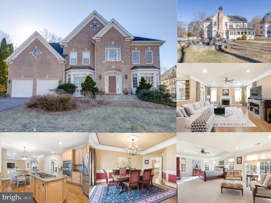 *Open Houses: 5-7 PM Thursday, January 22 | 5-7 PM Friday, January 23 | 1-3 PM Saturday, January 24 | 3-5 PM Saturday, January 24.*
Welcome to 9005 Littleton Street, an exceptional brick-front colonial offering over 5,500 square feet of sophisticated living on a beautifully level .53-acre estate lot in one of Fairfax’s most sought-after neighborhoods, within the Woodson High School pyramid. Built in 2002 and thoughtfully designed for elegant living and effortless entertaining, this residence blends timeless architecture with generous, light-filled spaces.

A grand foyer sets the tone, where rich hardwood floors extend throughout the main level, flanked by formal living and dining rooms perfectly scaled for refined gatherings. The gourmet kitchen is the heart of the home, appointed with custom wood cabinetry, upgraded granite countertops, premium appliances, a substantial center island, and an expansive walk-in pantry—ideal for both everyday living and hosting with ease. The adjacent laundry room adds discreet convenience and conveniently leads into the 2-car garage.

The sun-drenched breakfast area flows seamlessly into a serene sunroom, creating an inviting space for morning coffee or year-round indoor-outdoor dining. Step outside to an expansive slate patio overlooking the flat, manicured backyard—an ideal backdrop for entertaining, recreation, or quiet relaxation. Inside, the light-filled family room offers a warm yet refined retreat, highlighted by a gas fireplace and oversized windows framing tranquil views.

A private main-level office provides an elegant work-from-home sanctuary with peaceful backyard vistas. Upstairs, the luxurious primary suite is a true retreat, featuring a tray ceiling, dramatic Palladian windows, and multiple walk-in closets. The spa-inspired primary bath indulges with a jetted soaking tub, walk-in shower, recessed lighting, and classic finishes. Four additional bedrooms are thoughtfully arranged in two Jack-and-Jill suites, each with access to well-appointed full baths.

The finished lower level elevates entertaining to the next level, offering a spacious recreation room with a second fireplace and bar area, perfect for hosting or relaxing. French doors lead to a walk-up staircase, filling the space with natural light. A show-stopping media room with tiered theater seating delivers a true cinematic experience. A versatile bonus room—ideal as a gym, guest suite, or hobby space—enjoys access to a full bath, while a large storage and utility room completes the level.

Ideally located moments from I-495, VRE, the Mosaic District, and major commuter routes, this remarkable home offers refined luxury, privacy, and convenience in one of Fairfax’s most desirable and quiet communities. You won't be disappointed when seeing this home - it is a rare opportunity to own a home of this caliber in an exceptional setting.