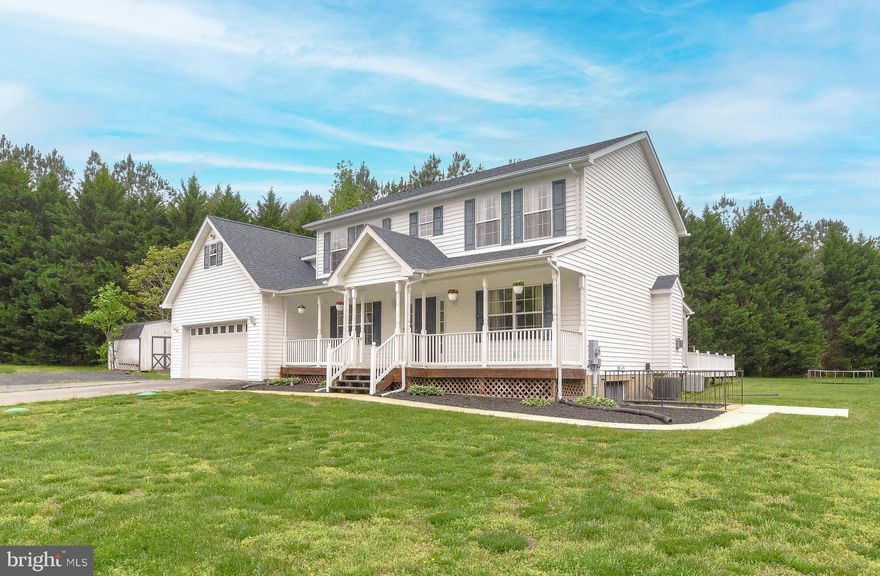 WELCOME HOME - Here are a few things that are good to know for this wonderful home --  Drain Fields replaced in 2019, Roof replaced in  2019, Porch installed 2017,  Additional Unfinished Room on Upper level could be another bedroom that would make 5 on that level or a nice office, etc. Hardwood Floors,   Front Porch, Nice roomy laundry room... Awesome Back Porch and above ground pool,  BASEMENT is a finished area with kitchenette, Living room area and a room that is can be used as a bedroom/office/den and full bathroom.  Nice back yard, plenty of parking in the large parking area, shed, and so much more.