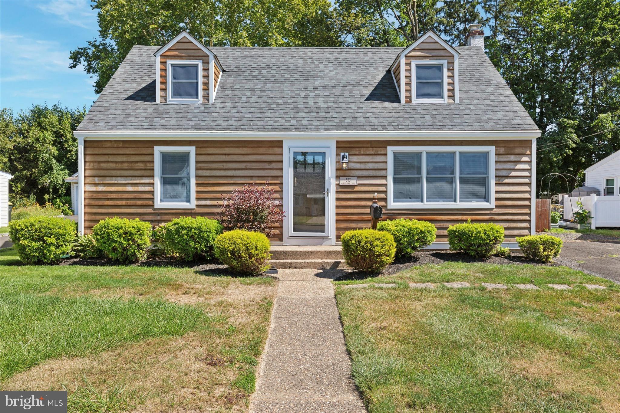 Beautiful 3 Bedroom 2 Bathroom Cape Cod in a spectacular Hatboro/Upper Moreland Township Neighborhood! Nice touch with the newer 6-inch beveled cedar siding front! Gorgeous & Very Spacious fenced in back yard with a newer large 16 x 12 included shed! Nice size Back Patio, perfect for entertaining, with installed Pergola Overhang with ceiling fan & custom-built wall cabinet for a flat screen TV! Beautiful Living Room with newer luxury vinyl plank flooring, crown molding, built-in shelving & 6 installed LED High Hat modern style lighting. Nice size Eat-in kitchen with modern white cabinetry, recessed lighting and beautiful ceramic tile flooring! High Quality sliding glass doors lead to the beautiful backyard oasis! The Main floor has 2 spacious Bedrooms and a Beautiful full Bathroom with pedestal sink, tile flooring & tub/shower. Glass Bi-fold doors lead to the 2nd floor level with a large 3rd Bedroom & built-in shelving! The 2nd level also has a full bathroom with shower stall, sink & toilet! The partial basement has a laundry area & large crawl space for extra storage. Plenty of parking for this home with the oversized driveway! Close proximity to restaurants & shopping. Just a short drive to the Borough of Hatboro & Septa Trains! Nice curbside appeal!! Hurry before it's gone!