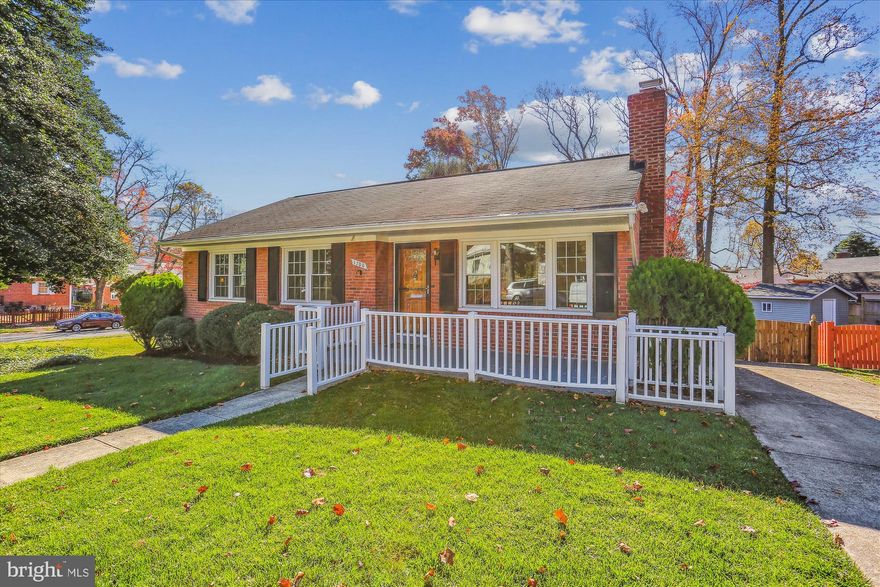 Sited on a pretty almost 8,000 sq ft corner lot on a dead-end street, this long-time owner home has 3 bedrooms and 2 full baths and is waiting for the next owner to start making memories.  The freshly painted main level offers refinished hardwood flooring, 3 bedrooms, a remodeled full bath (2008), living room with recessed lights, dining room and kitchen that opens up to a deck with composite rails and deck boards.  The large walk-up lower level has a huge family room, another full bath and a big laundry/storage/utility area.  Other updates include new windows and front door (2013), water heater (2011), upgraded electric (2021), replaced fence (2020), A/c unit (2006), roof (2004), driveway (2004)