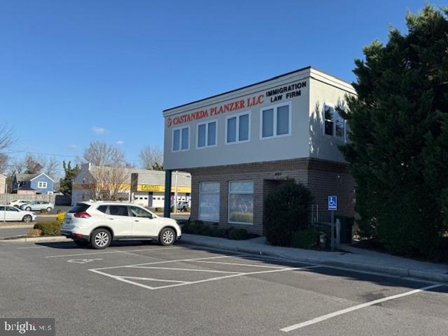 Well located office with great visibility.  Tasteful interior finishes.  Great pricing and ready to move in.  Office includes the entire second floor.