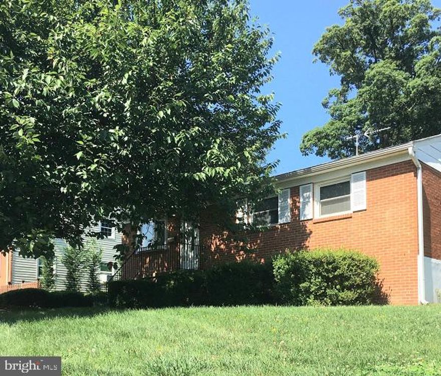 THIS BRICK FRONT RAMBLER HAS A                     BEAUTIFUL BACKYARD AND COVERED DECK** HOME HAS A FINISHED REC ROOM & HALF        BATH IN THE  LOWER LEVEL*HRDWD FLOORS *WASHER & DRYER *NEWER WINDOWS, HVAC & HOT WATER HEATER**SOLD AS IS
