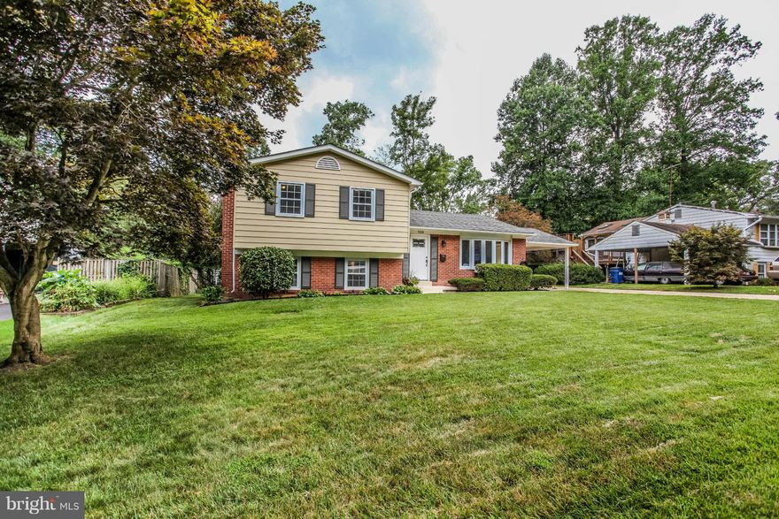 Gorgeous newly renovated home! Impeccable renovation features sparkling gourmet kitchen, granite counter tops, SS appliances. Hardwood floors on main and upper level, spacious rooms filled with sunlight. Renovated basement includes cozy family room with a fireplace, additional bedroom, bathroom and large walk out laundry/mud room with additional freezer. Minutes to Beltway and prime shopping!