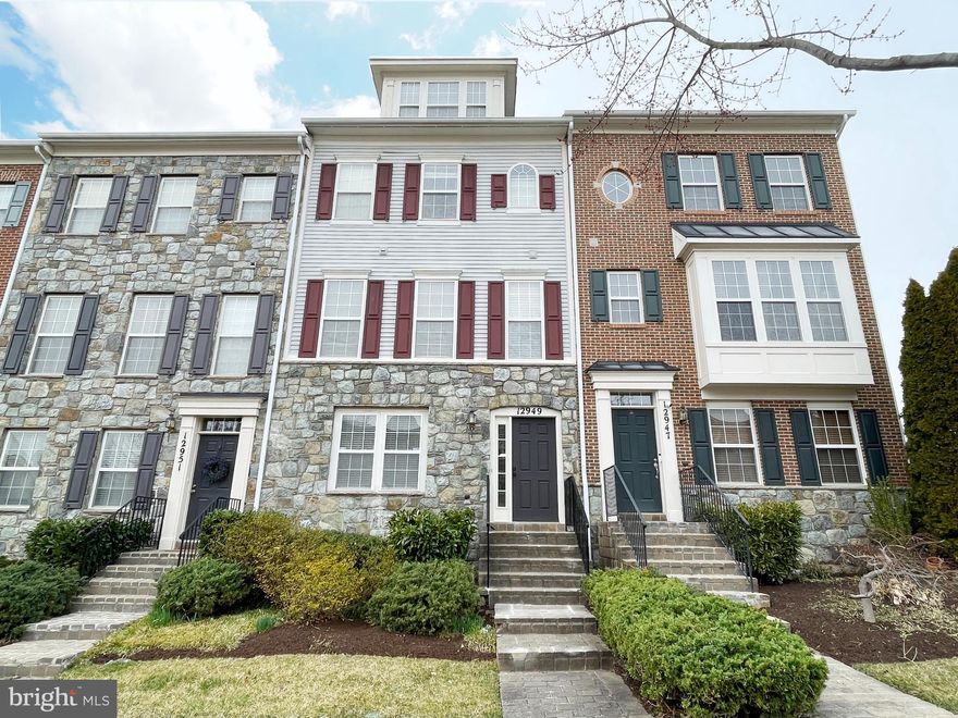 Welcome home to the desirable Clarksburg Town Center! This charming 4-level townhouse features 4 bedrooms and 3.5 baths, boasting perfectly appointed living spaces throughout. With fresh paint, brand new carpet, and recessed lighting installed throughout the entire house, it offers a pristine environment. The entry level provides versatile space for your needs, whether as an office or family room, leading to a 2-car garage with driveway parking for 2 additional cars. The second floor showcases high ceilings and an open concept design, combining the kitchen, dining, and living areas along with a convenient half bath. The kitchen is equipped with brand new Samsung appliances and glistening granite countertops, and it leads to a deck with stairs to the driveway. The third floor offers 3 spacious bedrooms, two full bathrooms, and a laundry room. The expansive master bedroom on the fourth-floor features 2 walk-in closets and a beautiful master bath with a full-size soaking tub. Enjoy a wealth of amenities including shopping, major national parks, delightful restaurants, bars, and retail options. With easy commutes to Washington, Dulles, Baltimore. Don't miss this opportunity!"