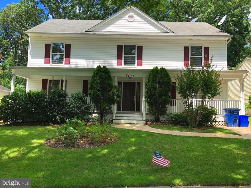 Astounding Colonial Single Family House. Custom Built! The house has been completely Updated. Granite countertops,Stainless appliances, H/W floors. Huge family room. Beautiful Relaxing Front Porch. Landscaped yard and entertaining patio off family room. You must see it!