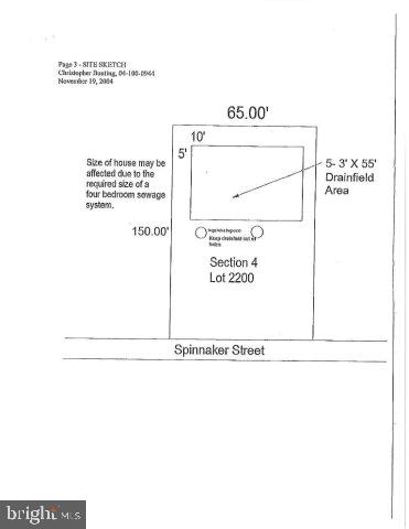 CAPTAIN'S COVE - Land