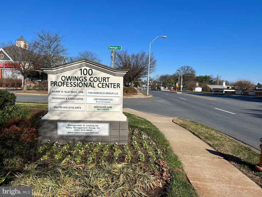 OFFICE Suites for Lease:  1st floor #14 @ $17 /SF and 2nd  floor suites: #3  @ $15.00 /SF. Stair access only.
+/- 1,273 sf office space,  Reception, 3 or 4 private offices and storage. See Floor Plans for details.
 3% yearly escalation, minimum 2-3 years.
BGE separately metered and would be in tenant's name.
Modified Gross: All operating expenses, RE Taxes, building insurance, and, CAM increase over base year.
Tenant responsibility: Internet, Insurance min $1,000,000 general liability
Showing by Appointment Only. Monday - Friday during normal business hours.