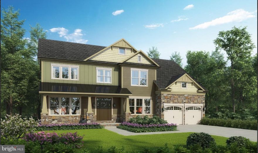 Last lot in beautiful private setting in 3 home minor subdivision at the end of a paved private cul de sac. Over 4 1/4 wooded acres with nice area around homesite cleared. Homesite offered with no builder tie-in, also offered with home to be built by Caruso Homes, suggested plan shown, many others available. See MLS# MDBC 2122122  for home plan details. All transfer tax and documentary stamps to be paid by buyer.