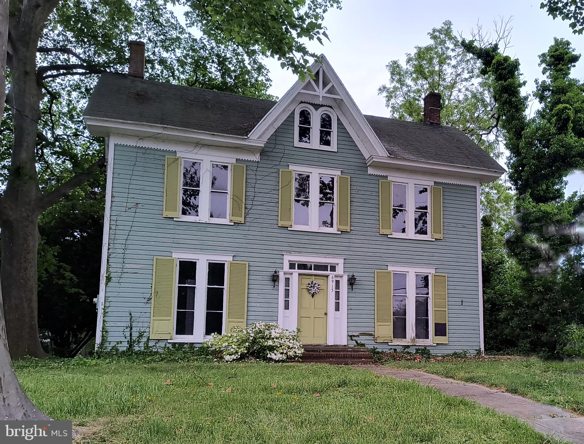 Historic Charm – Rehab or Reimagine!
Nestled in the heart of a picturesque and historic Eastern Shore town, this property offers a rare opportunity to bring new life to a 1902 Victorian home! Located in a family-friendly community with easy access to shopping, local eateries, commuter routes, and all the amenities of life on the shore. This residence is rich in potential and full of character. Includes detached garage building.
The home is in need of a complete renovation and is being sold strictly AS-IS. Home is currently down to the studs allowing for envisioning your modern updates alongside the original grand staircase and other historic details.
Whether you're searching for a weekend getaway, a seasonal escape, or a full-time residence in one of the region’s most charming historic towns, this is a unique chance to restore or rebuild a special piece of local heritage.
Bring your vision—and your contractor—and discover the possibilities this location has to offer. Current owner is a builder, has plans for the rehab, and is available to take on this project if you’d like to purchase and contract separately for the renovation. Don’t miss this opportunity to own a piece of history in Queenstown!
PLEASE NOTE: This lot has been recently subdivided. The structures are on Proposed Lot 1, Tax Parcel 70, which is the only portion of the property that is for sale. Proposed Lot 2, Tax parcel 163, is NOT for sale with the home. Please see Minor Subdivision Sketch in documents. Buyer to conduct all due diligence—seller will make no repairs.