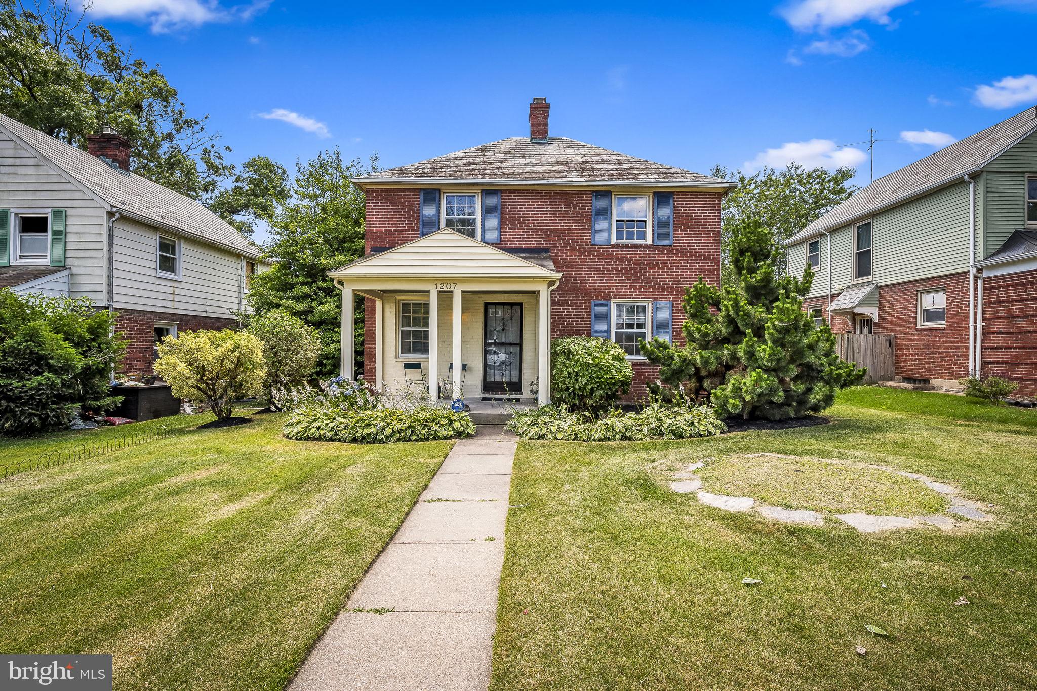 Tucked into a quiet tree line street you will find this brick beauty at 1207 Windemere Ave. A beautiful neighborhood compliments the beauty that awaits just inside the front door. Newly refinished hardwoods through out first and second level are the foundation for this neutral and freshly painted home. Large level fenced yard includes a 1 car garage. Open floor plan is well laid on first floor. A 3 season Patio off of kitchen leads to rear year. Recent work to roof, HVAC tune up, new full waterproofing system in basement, new basement replacement windows, new updates to basement bath, and other updates make this a home buyer dream come true.
