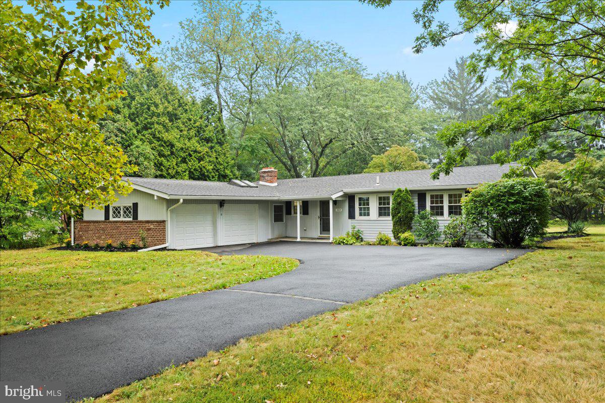 Charming 3- bedroom, 2 bath home nestled within Upper Dublin Township! This ranch style home has been freshly painted, includes modern upgrades, and is ready to move in.
Start out with the beautiful living room, featuring recessed lighting, bountiful windows, and hardwood flooring throughout. The kitchen includes stainless steel appliances, crisp white cabinetry and backsplash, along with a custom window above the sink- which has an extended sill perfect for small plants, herbs, or seasonal décor. There is a breakfast bar, providing space for casual dining or for hosting friends and family. The adjacent dining area includes two glass- sliding doors that overlook the backyard. Head over to the home’s additional living area, which is sure to impress! High vaulted ceilings and skylight windows let in plenty of natural light, creating a warm glow throughout. A highlight of the room is it’s grand focal point fireplace, centered around wall-to-wall bricks – offering a rustic but elegant feel. A three-season room next door offers much versatility to it. With it’s panoramic windows, you can watch the snow fall, enjoy a good book, or even turn it into an office or gym.
This home includes three spacious bedrooms, each with generous closet space and a private bath along with the main bedroom. The lower level is unfinished, yet clean and an ideal space for year-round storage. Head out back and enjoy the private yard, surrounded by nature and a lush array of trees. Lots of room for a recreational activity… sports, barbecues, or even gardening with the built in flower beds! A two-car garage provides convenience and comfort. This home and area have so much to offer, don’t miss your chance to see this beautiful residence! Showings start on Friday, September 12th.