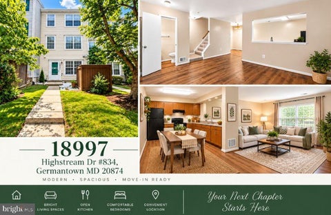 Condo For Sale - 18997 Highstream Drive #834<br/> Montgomery County, GERMANTOWN, MD 20874