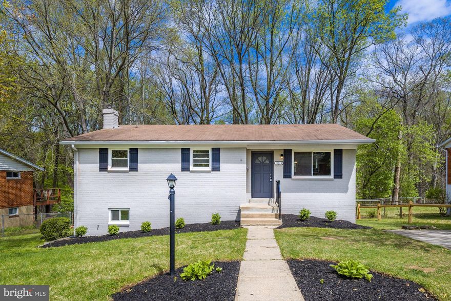 Stunning Renovated Home in Randolph Hills - located just steps to Rock Creek Park! Great location in the neighborhood on a quiet street. Lots of custom touches, and was fully remodeled in 2020 - exterior and interior. Beautiful curb appeal with the freshly painted brick exterior and new front door. The interior features include just refinished hardwood flooring, a professionally painted interior, custom kitchen cabinetry, granite countertops, and stainless appliances. There are three bedrooms on the upper level and a gorgeous fully renovated bath. The lower level includes a spacious open family room, an additional bedroom and bathroom, recessed lights, laundry/storage room and a walkout door that leads to the backyard.  Driveway and off street parking are both options. Sidewalks in the neighborhood and great walking trails. Great location being close to Metro, Marc, and Pike and Rose in North Bethesda. Convenient access to I-270, I-495. Easy online application.