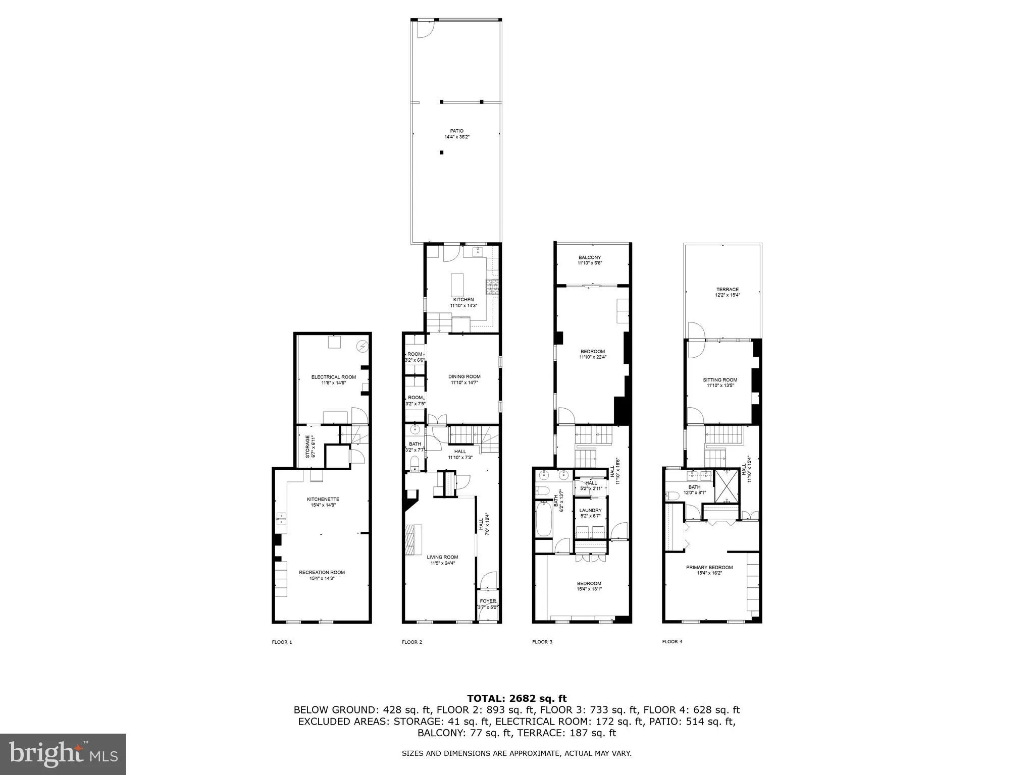 Philadelphia, Pennsylvania 19103, United States, 4 Bedrooms Bedrooms, ,3 BathroomsBathrooms,Residential,Pending,6877
