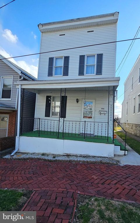 506 LINDEN STREET CUMBERLAND MD 21502