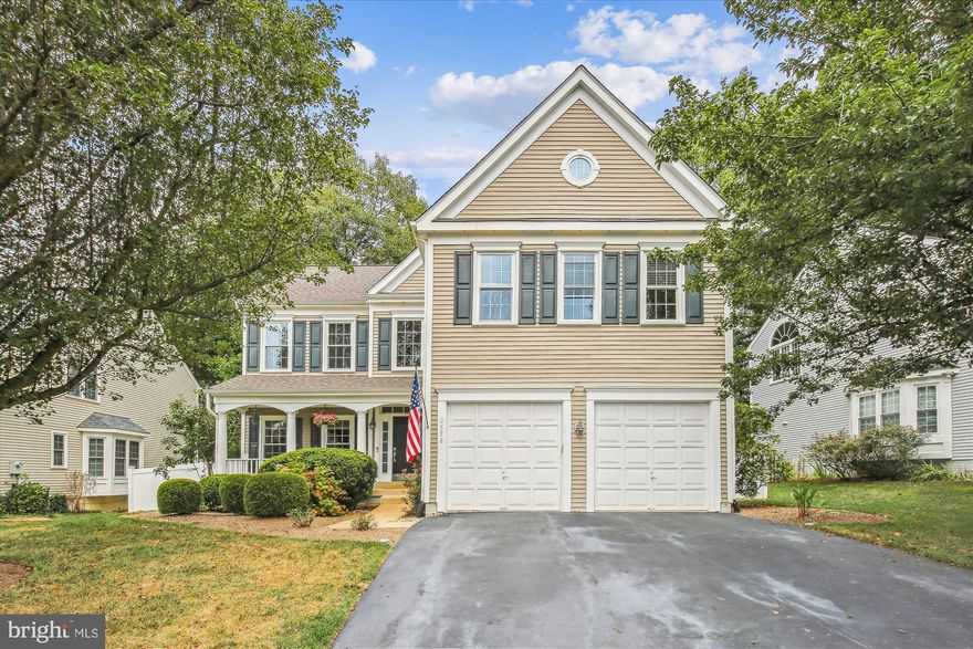 What a fantastic home and location!  Call your Realtor today to tour this special home.  2 story foyer welcomes you to this open and spacious home.  Gorgeous hardwood floors on main level, high ceilings, rich crown moldings and so many windows for uplifting natural light.  Gourmet kitchen is open to the family room and includes an island breakfast bar plus delightful table space overlooking the yard – you’ll enjoy coffee and a casual meal in this fun space.  Step directly onto the deck for outdoor entertaining and grilling – the backyard is fully fenced for outdoor play.  Laundry room, big entry closet and gas fireplace are also featured on the main level.  Stunning upper level offers carefree LVP flooring throughout – it complements the open spaces and natural light so well!  Sumptuous Primary suite offers so much living space, along with cathedral ceiling, big walk-in closet, large and lovely bathroom, and marvelous privacy.  3 generous sized secondary bedrooms and a large hall bathroom deliver fresh, light-filled spaces.  Unfinished lower level offers expansion space, hobby or workshop space, or plenty of storage space! 
 Absolutely dreamy home located in a quiet community with very little traffic.  Sidewalks, green spaces, walk to Elem School plus enjoy so many nearby parks, golf courses, tennis and trails.  Don’t miss this marvelous home!!  Click on virtual tour to take a floor plan tour of this home.