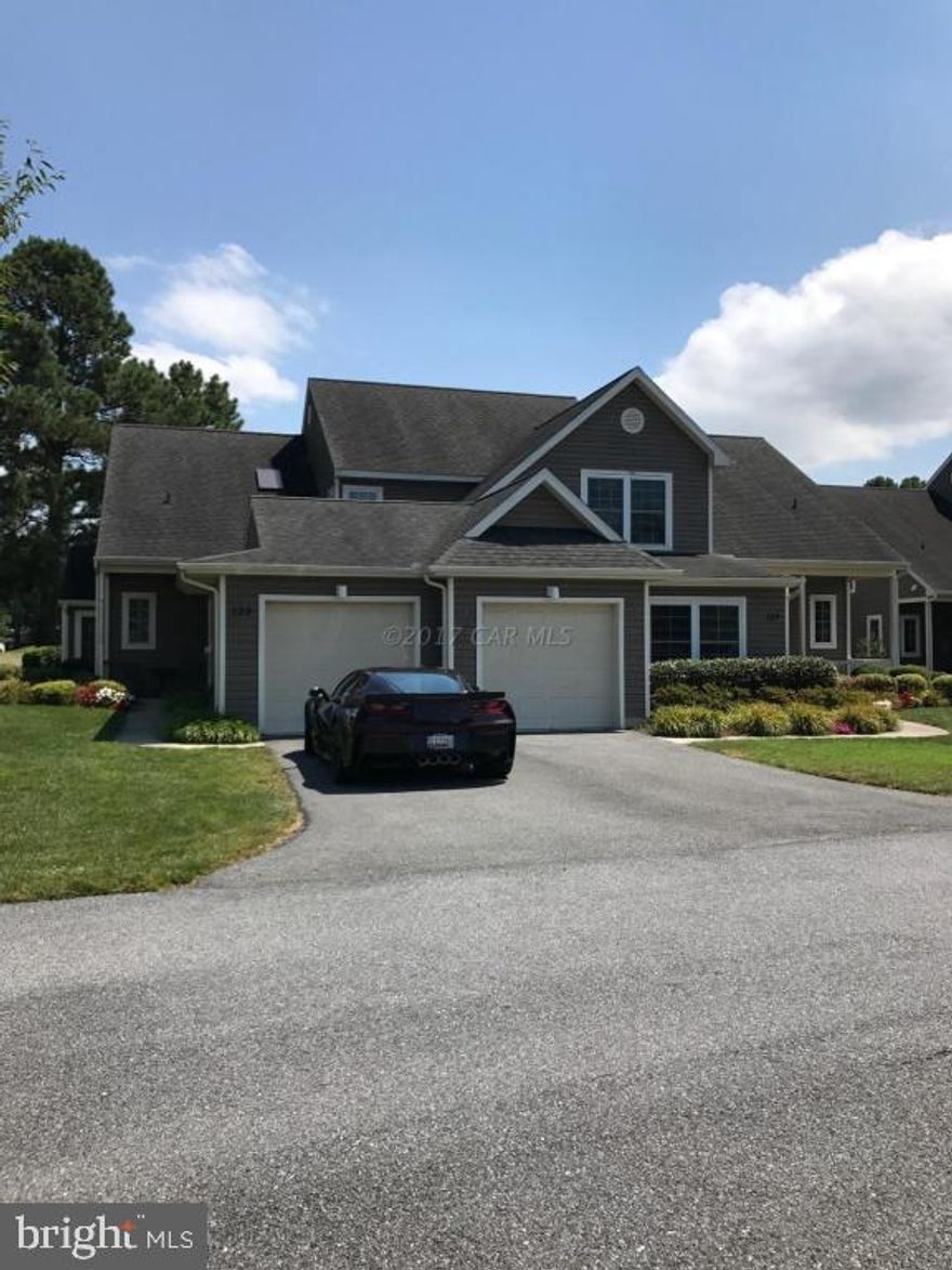 Stunning duplex in River Run with a fantastic view of the 4th hole. River Run is a Gary Player Signature Golf Course and this home sits on the 4th hole.  A screened in porch and an upper deck face the course with expansive views.  New air conditioning inside and out upgraded to the 2020 requirements. First floor master suite, 4 bedrooms total, 3 baths, vaulted ceilings and an open floor plan.  Furniture is included in the sales price.  The kitchen has stainless steel appliances and the kitchen, bathrooms and hallway have ceramic tile floors.  Don't miss this opportunity to own a home minutes from Ocean City beaches with a quiet, peaceful atmosphere.  Community boasts a pier, tennis courts, pool, clubhouse, and a golf course. HMS home warranty included.