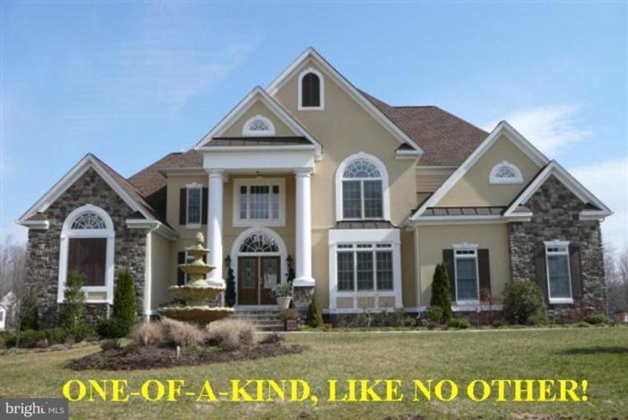 One of a kind! Dual Staircases, exquisite trim and detail work,Lutron lighting system,Steam room with mood lighting and sound, media room,gourmet kitchen, custom ceilings,corner lot,sprinkler system ,3 car garage,Main level master suite with custom five piece bath, two story foyer, two story family room, custom whole home sound system,library with built in shelving and gas fireplace,Builder model.