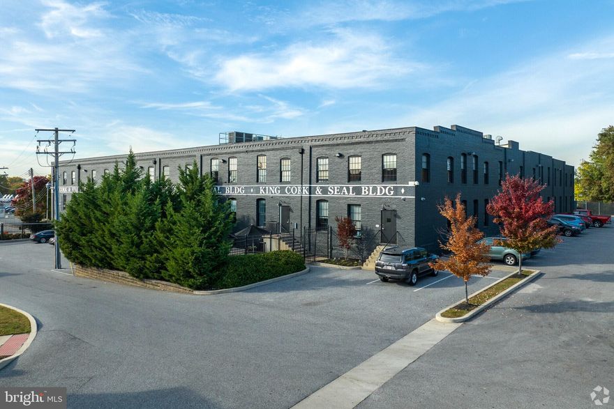 Nestled within Highlands Forge, a vibrant mixed-use development along the Haven Street Corridor in the Baltimore Highlands neighborhood, this Class A building combines modern amenities with a prime location. Situated in an up-and-coming enterprise zone, this property offers employment credits for businesses and features multi-suites available.

Tenants enjoy free secure off-street parking and easy access to Baltimore’s most popular neighborhoods, including Canton, Harbor East, Fells Point, Butchers Hill, and the Inner Harbor—all just minutes away. The property is surrounded by parks and green spaces, with a courtyard featuring a grill and multiple lounge areas, perfect for relaxing or hosting informal meetings.

Inside, the building offers 24-hour swipe card entry, a state-of-the-art fitness facility, and on-site amenities such as a brewery, bars, and restaurants, providing convenience and enjoyment for tenants.

The beautiful first-floor corner space features its own private entrance, abundant natural lighting, hardwood flooring, and an open floor plan layout. Fully built-out as a standard office and in excellent condition, the space includes central air and heating, exposed ceilings, and after-hours HVAC availability.

Don’t miss this rare opportunity—schedule your showing today!