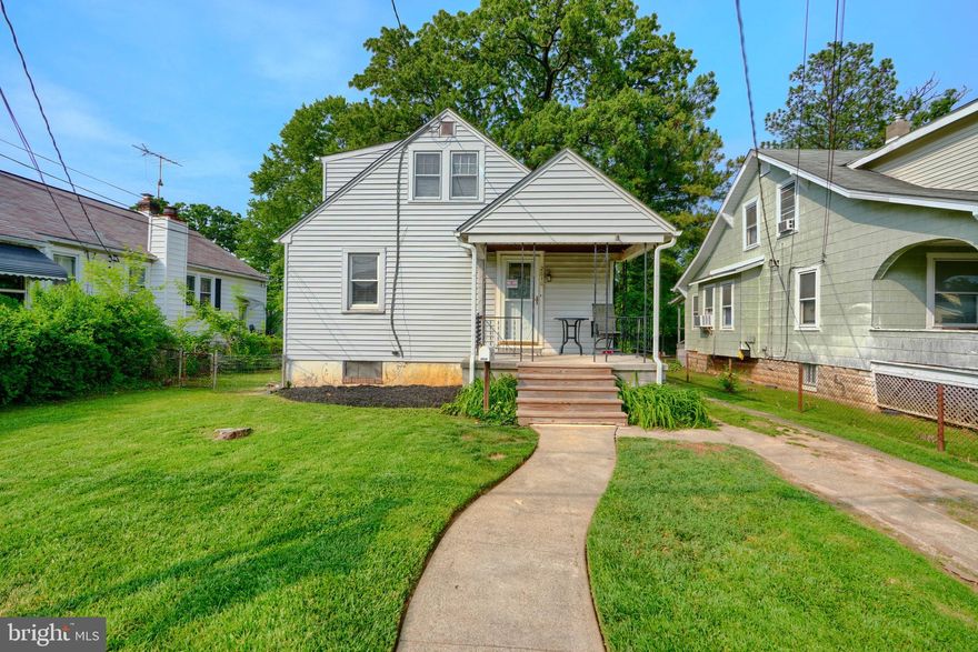 DREAM BIG! Welcome to this charming Cape Cod home located at 2818 Garnet Rd in the desirable Parkville area of Baltimore, MD! This lovely property offers 3 bedrooms and 1 bathroom within approximately 1,472 square feet of living space and nearly 800 square feet of full height basement waiting to be finished living space or used as storage!
Step inside to find a welcoming interior with an open living room, dining room, and kitchen with table space. The main level features two bedrooms, while a large third bedroom is located upstairs. The home includes appliances such as a dishwasher, stove, oven/range, microwave, washer, dryer, and refrigerator.
Outside, the property boasts a lot size of about 7,500 square feet with a partially fenced rear and backs to trees, offering privacy. There is a detached one-car garage and a concrete driveway providing off-street parking. 
Located in Parkville, 2818 Garnet offers convenient proximity to a variety of local amenities like Whitemarsh Mall, The Avenue at Whitemarsh and Parkville Lanes! The home also offers easy access to major highways, including 695 and 95, making commuting to other parts of Baltimore and beyond convenient.
