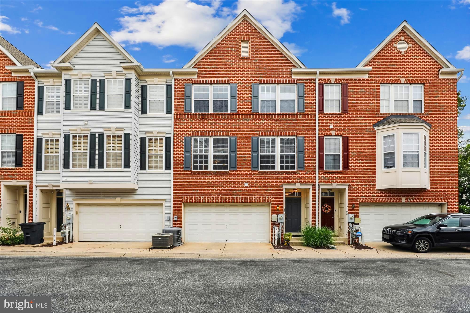 Stylish and spacious 2-bedroom, 2 full and 2 half-bath townhome with a 2-car garage in sought-after The Oaks at Waters Edge, Howard County. This bi-level interior unit offers nearly 2,000 sq ft of finished living space and is move-in ready. The open-concept main level features a bright living and dining area, powder room, and a gourmet kitchen with granite countertops, pantry, and ample cabinet space—ideal for entertaining or everyday living.
Upstairs, enjoy two oversized bedrooms, each with its own private full bath, offering comfort and privacy. The fully finished lower level includes a versatile rec room/den with an additional half bath—perfect for a home office, gym, or media room. A bathroom on every level adds convenience for guests and residents alike.
Recent upgrades include a remodeled bathroom (2022), new water heater (2022), and HVAC system (2019). The condo association replaced the roof in 2025. Additional features include central A/C, natural gas heating, public water/sewer, and internet via cable. Flooring includes carpet and ceramic tile. The home also includes an oversized attached garage with inside access and driveway parking.
Community amenities include a professionally managed condo association, outdoor pool, jogging/walking paths, and lawn/snow maintenance. Located minutes from major commuter routes (I-95, Route 1), shopping, and dining.