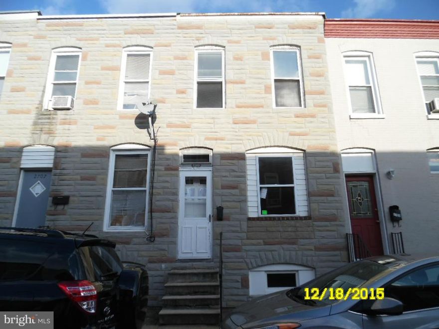 Fannie Mae Homepath Property.  Wonderful chance to own this value priced home.  Enjoy nice room sizes, wood floors, and ample rear yard. Use the unfinished basement as added storage or finish for more living space.  A convenient location, just a short drive to Downtown Baltimore!
