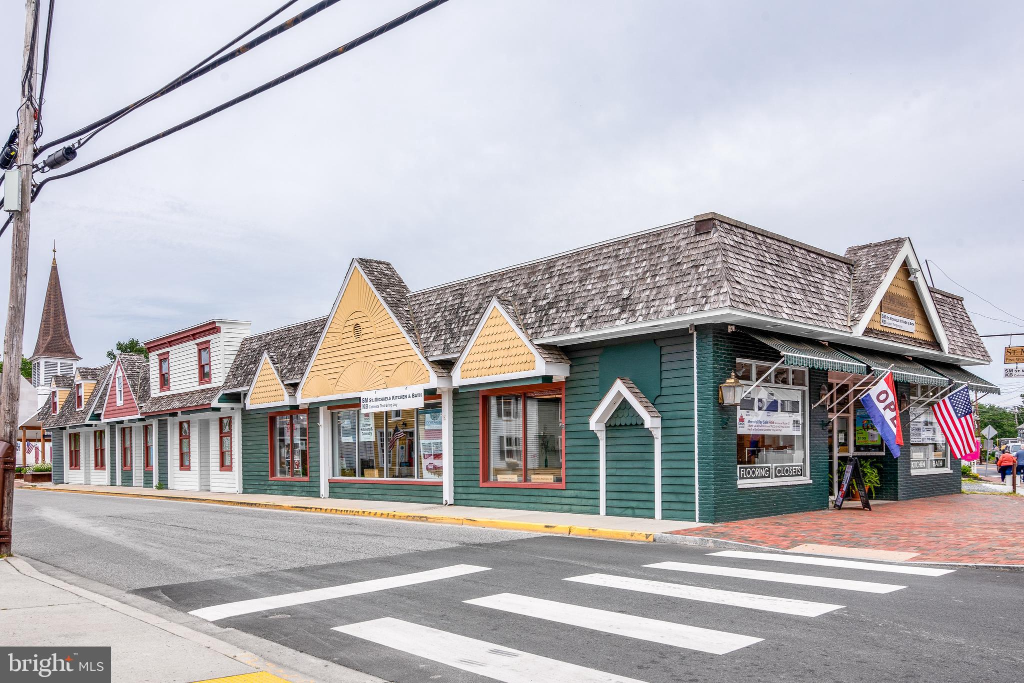 Don’t miss this rare opportunity to lease one of the most prominent retail locations in St. Michaels. Located at the high-traffic corner of Talbot Street (Route 33) and Railroad Avenue, this property offers approximately 6,000 square feet of space and generous off-street parking. Positioned in the heart of town and close to the marina, restaurants, ice cream shop, and the renowned Maritime Museum. lease is NNN
