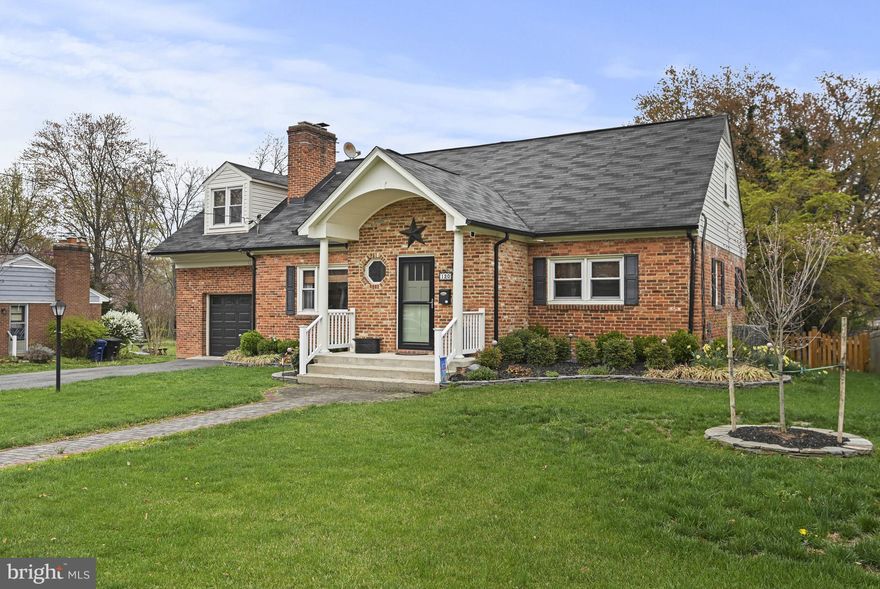 Welcome home to this beautifully renovated Cape Cod with over 3,600 SqFt of living space on all three levels, perfectly situated in the heart of historic downtown Leesburg on an expansive, meticulously landscaped and fully fenced backyard, complete with a convenient one-car garage. If you've been dreaming of the charm and convenience of downtown Leesburg living combined with modern amenities and ample space, your wait is finally over!

The home's inviting main level offers an upgraded kitchen, an expansive living room with wood-burning fireplace and custom built-in bookshelves, and a comfortable main-level bedroom complemented by a newly renovated full bath.

Step from the kitchen onto a spacious screened-in porch, the perfect retreat for relaxing and enjoying the tranquility of this charming neighborhood. From the porch, continue down to the inviting patio, providing an additional outdoor living space to savor the serene setting of your large private backyard.

Upstairs, you will find the primary suite complete with its own sitting room, full bath, and ample closet space. A thoughtfully designed addition boasting two additional generously sized bedrooms that share a renovated full bath.

The versatile lower level features yet another spacious recreation room with the home's second wood-burning fireplace, providing a cozy gathering area. Completing this level are an office, an additional flexible living space, ample storage, and another full bath.

Updates include: 2024 - Main Level Bathroom Renovation, New Bathroom Second Level, New Dishwasher, 2023 - New Refrigerator, 2022 - Stone retaining wall for flower beds, New Heat Pump,  2021 - Replaced Hot Water Heater, 2020 - New Stove, 2019 -  Refinish all original floors, 2018 - New Paver Patio, 2017 - Renovated Lower Level, 2015 - New Roof,  2014 - New Main HVAC,  New Front Walkway, 2013 - New Electrical Panel, 2012 - Upper Level Bedroom Addition, 2010 - New Screen Porch, 2005 - Front Entry Addition.