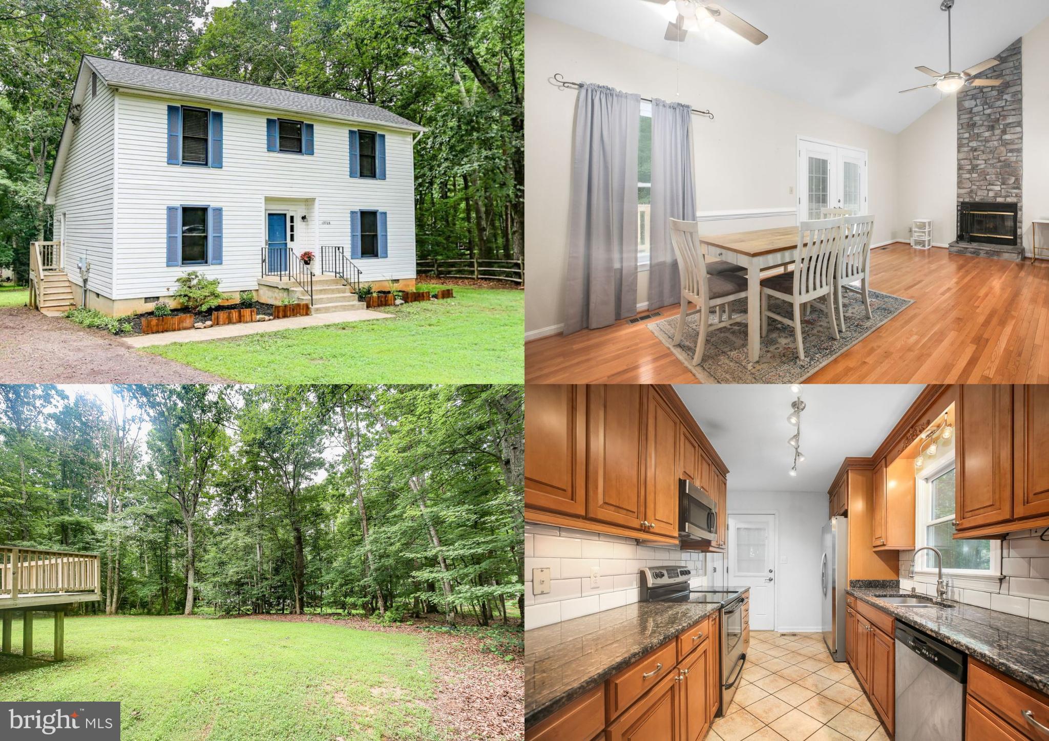 Charming Home with Updates and Serene Views!
This delightful open floor plan home offers comfortable living with a host of desirable features. The main level boasts hardwood floors, hardscaped textured flooring (6 extra boxes) and an updated kitchen with granite countertops and modern appliances. The living room area boasts chair rail, crown molding & pocket door(s). New washer & dryer. The inviting family room features a wood-burning stone face from floor to ceiling fireplace and cathedral ceilings, leading to a deck overlooking trees in the rear yard. Large bedrooms with double and triple closets. 1 main floor bedroom. Located on a cul-de-sac lot, this home also includes a shed (shed as-is). Located in the amenity filled lake community of Lake Wilderness, close to commuter lots, shopping and all conveniences. This house is sure to check all the boxes. Distribution box was replaced in 2021. New hot water heater. Roof replaced approx 2018.