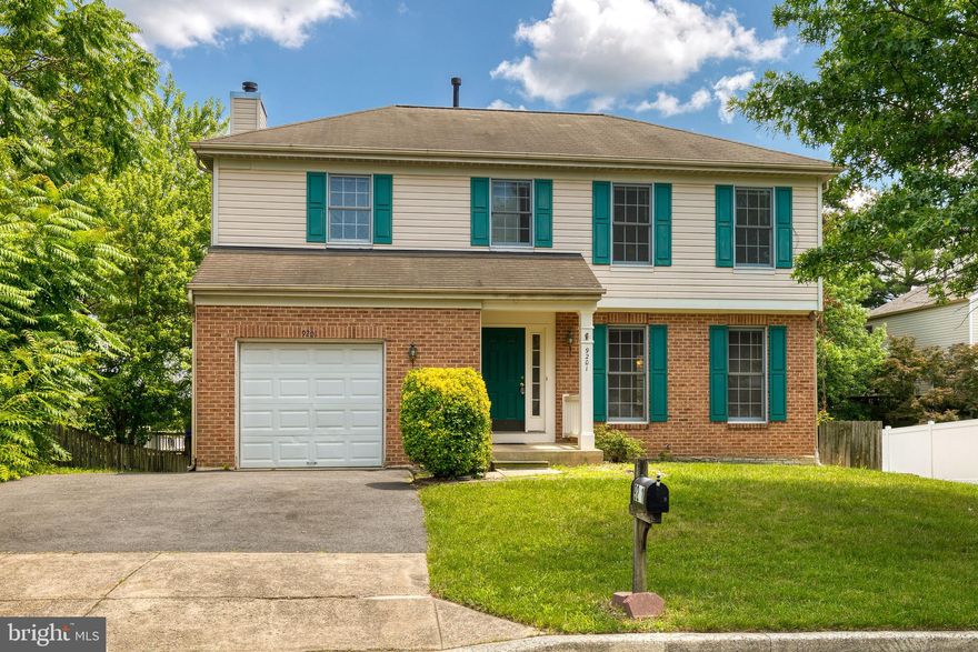 Let your cosmetic creativity take center stage and finish your corner lot home in exactly the style you want. 9201 Homestretch Court presents an open layout and ample sized rooms, each primed to craft your dream home or ideal investment property. Past the entry hallway the oversized family room is larger than even new construction options. The transitional floorplan flows through the dining room and into the kitchen with LVT flooring, an optional eat-in area and plenty of counter space. Attached is a living room or flex space made cozy by a fireplace next to the slider door ready for your summer deck designs. Up the stairs, past the main floor half bathroom, find 4 generous bedrooms each with nice carpeting and easy access to bathrooms. Each bathroom has been changed with LVT flooring. The basement presents an open canvass for additional bedrooms, flex spaces, or home offices, perfectly suited with a walk-out option for safe and easy backyard access. Deceiving from the front, your new home has plenty of backyard and sideyard space ready for you to call home.