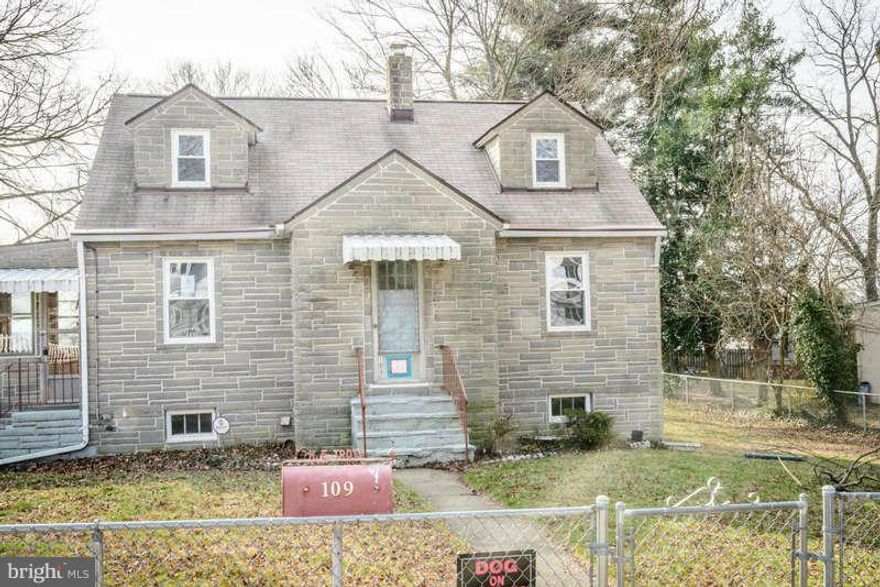 Charming Cape Code in Ferndale on Quiet Street w/ LARGE fenced yard. 3 bedrooms, 1.5 baths, open kitchen, hardwood floors, C/AC, enclosed side porch,part. finished basement & 1-car detached garage. Seller must comply with HUD Guidelines 24 CFR 206.125 and property is sold  as is . >> AGENTS   SEE MLS  VIEW DOCUMENTS  TAB FOR OFFER INSTRUCTIONS/DISCLOSURES.