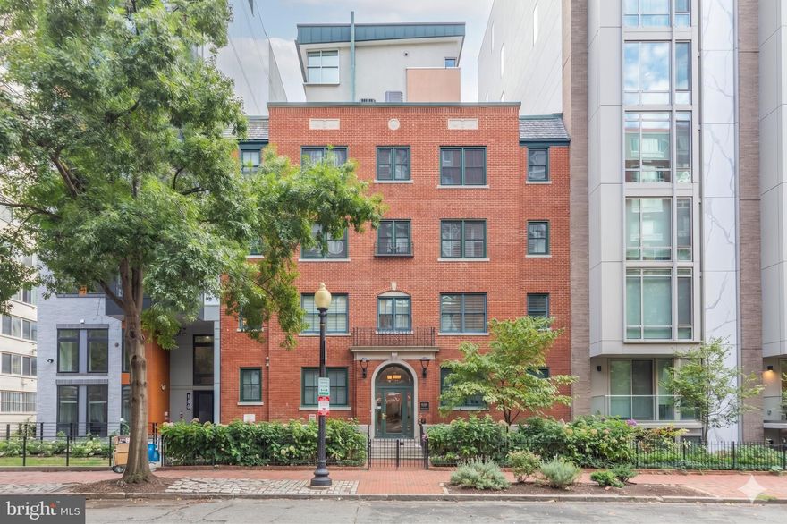 What a location!  Snatch up this perfectly priced condo and enjoy the charm and convenience of a prime location in the heart of Logan Circle. Close to all of the city’s amenities, 1212 M Street is hassle-free DC living.  This one bedroom, one and a half bath condo with oversized windows that bathe the living area with natural light, has a warm and inviting atmosphere.  Enter through the foyer with a roomy closet for coats, boots & other storage.  The open living and dining area have a gas fireplace, cherry wood floors, High-end kitchen appliances and a half bath for guests.  A large bedroom, walk in closet and full bath make up the owner’s suite.  And, the full bathroom was just completely refreshed.  The Boyd is a hidden gem just blocks to two metro stations, award winning dining and loads of recreation opportunities.