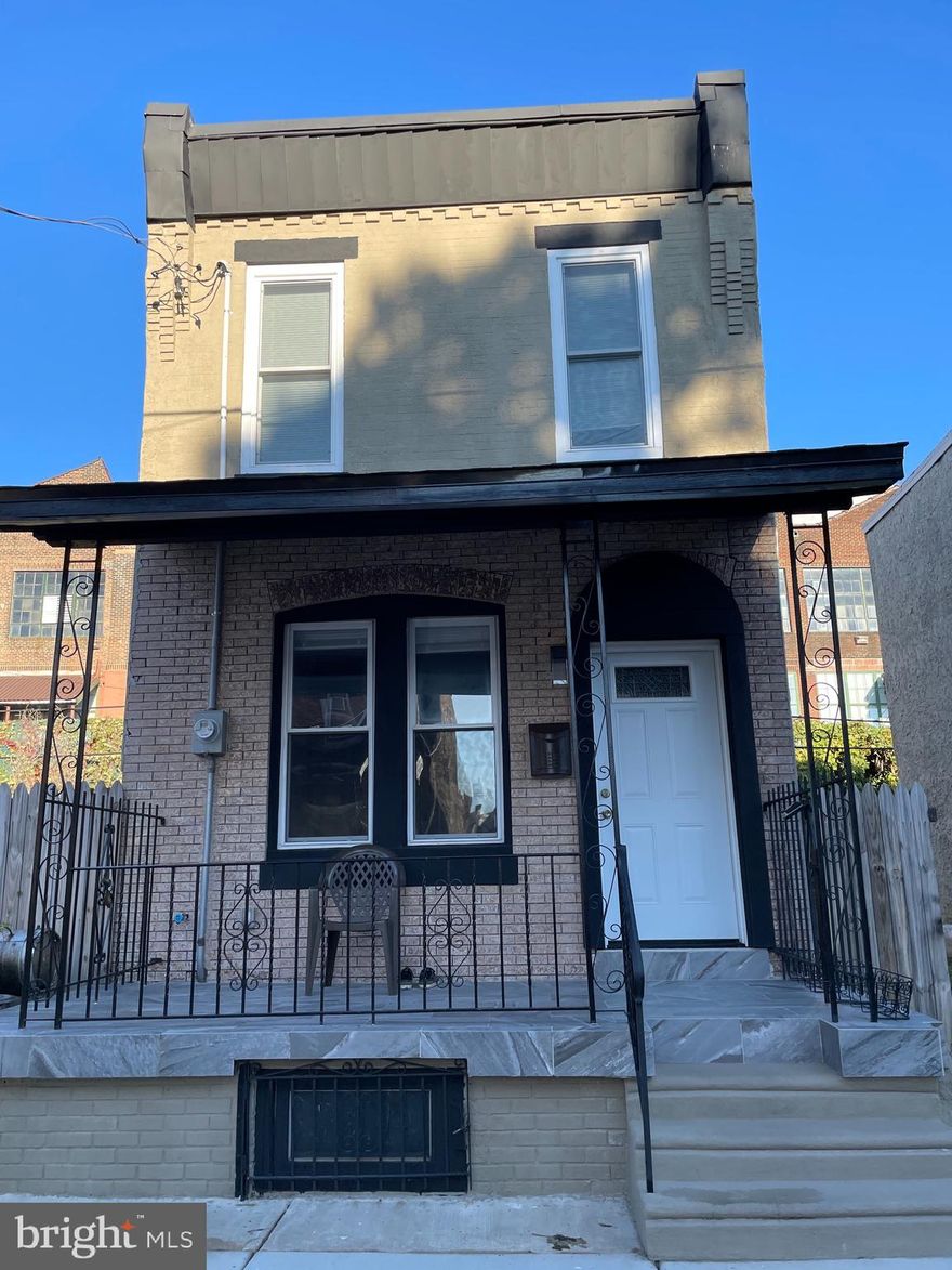 This property is located on a quiet and quaint street right off of East Falls, near Wissahickon Ave and Fernhill Park. A rare find in renovated homes, this gem exhibits true craftsmanship, character, and artistic charm, adding incredible value for an affordable price. From the moment you arrive, you’ll notice that no detail is left unchecked--perfect masonry on the stairs, intricate natural stone tile on the porch,  flawless brick work, and modern porch lighting. The interior has an open floor plan with exposed brick, detailed carpentry, artistic accent walls and steel stair rails. The kitchen is delightful and exquisitely designed with a brilliant backsplash, stainless steel appliances ,and high end granite countertops. Every fixture--a wine cooler, dishwasher, refrigerator and oven-- is top quality and set perfectly.  Upstairs you will find three beautiful bedrooms and a well-designed bathroom with floor-to-ceiling tile. The entire property is well-lit with recessed lights and new windows. The master bedroom is painted to soothe the senses and has plentiful closet space. This is a must-see for anyone who wants to feel a sense of home, a property built with true care, and a location that is extremely convenient.