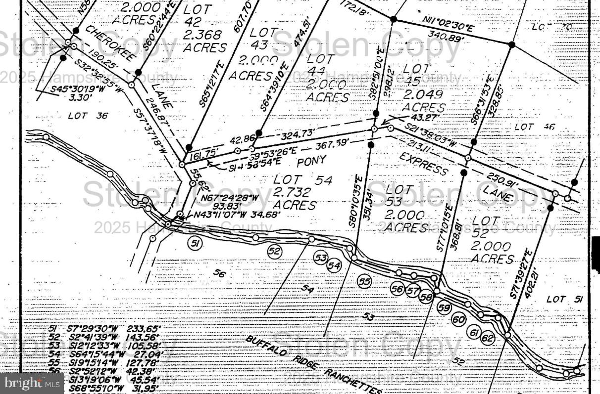 STAGECOACH STOP @ CAPON BRIDGE - Land