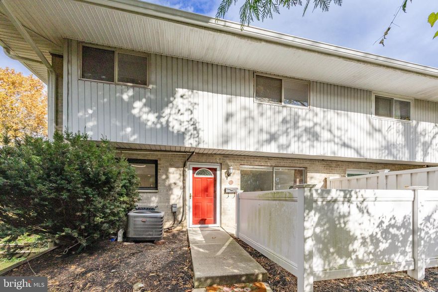 Cute as a Button Westtown Mews Condo!  1090Sqft  2Bedrooms  1.1Baths Tucked in behind the Courtyard of B-Court and facing the Woods! PRIVATE & Quiet!  Updated & FRESH!  Condo Fee INCLUDES: Water & Hot Water, Exterior Maintenance, Lawn Care, Trash, Snow Removal & Insurance. Dog Park & tot-lot! Main Level: Open Concept Floor Plan: Living Room: LARGE Sliding Door to the PRIVATE Fenced Concrete Patio, Dining Area open to the NEW Kitchen: Granite, Tile Backsplash & NEW Stainless Appliances, Back Hall: Powder Room & Closet. Upper Level: 2Bedrooms and Hall Bath, Laundry. Newer Front & Storm Doors. LOW Taxes & Great Location! Sell your Lawnmower & move right in! Come discover this Carefree Life Style!