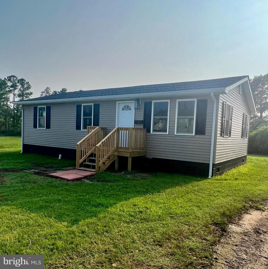Come see this charming home set in the heart of Crisfield! At 920 sqft, this 3 bedroom and 1 bath residence is a great starter home or perfect for investors looking for a turnkey rental. Home was remodeled in 2023 and now features new roof, siding, windows, vinyl plank flooring, remodeled bathroom and fresh painting throughout. The layout features a living area that is connected to a small dining area and newly remodeled kitchen with new cabinetry and counter tops. Outdoor living areas include new front porch and a 11 x 8 back deck with back yard access. This property offers off street parking and additional street parking for your convenience. Outdoor living areas include new front porch and a 11 x 8 back deck with back yard access. Stone driveway to be complete 7/24. Don’t wait to see this property, only turnkey in the area at this price point!!