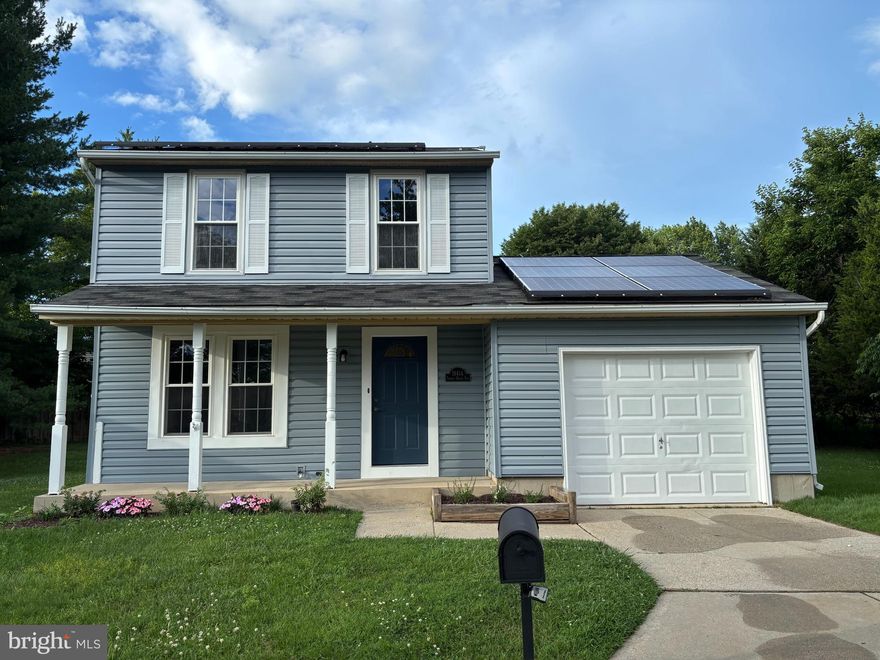 Welcome to your new rental home in the heart of Gaithersburg! This charming two-story single-family home offers 1,630 square feet of comfortable living space featuring three spacious bedrooms and two bathrooms, perfect for families or professionals alike. The well-maintained front yard and blue siding complement the modern exterior design. Enjoy the ease of an attached garage and a lovely front porch where you can unwind after a long day. (SOLAR PANELS KEEP UTILITY COST EXTREMELY LOW)

Take advantage of the community pool during warm summer months, and enjoy laundry convenience with a washer and dryer in the unit. This property is pet-friendly, so your furry companions are welcome. 

Located conveniently near numerous department stores and just a 15-minute drive from MedStar Montgomery Medical Center, everything you need is at your fingertips. Don't miss this opportunity—schedule a viewing today and make this delightful property your new home!