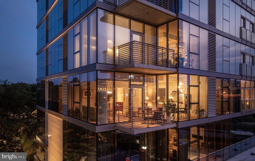 Experience the epitome of luxury urban living in the quaint and popular Fitler Square neighborhood with this stunning condo at One Riverside. Nestled close to museums, hospitals,  Schuylkill River Park and award-winning restaurants, this 1,227 square foot, 2-bedroom, 2.5-bath residence offers an unparalleled blend of comfort and convenience. As you step into this luxurious home, you are greeted by a modern kitchen outfitted with a premium Miele appliance package and elegant marble countertops, perfect for any culinary enthusiast. The open floor plan, bathed in natural light from breathtaking floor-to-ceiling windows, creates a bright and inviting atmosphere. New High-quality white oak engineered floors run throughout the space, complemented by remote control shades that include room-darkening options in the master bedroom for added comfort.The balcony provides an idyllic setting for enjoying drinks and dinner, offering picturesque views of Schuylkill River Park, the river, and the Cira Center skyline. Organize your life effortlessly with custom closet systems in both bedrooms and a 12-foot-long wall-to-wall built-in in the master bedroom. The spa-like master bathroom features a deep soaking tub and a walk-in shower, providing a retreat for relaxation. The second bedroom also boasts its own full bathroom, while the half bath includes a closet with a Miele washer and dryer for your convenience.Living at One Riverside means enjoying a host of first-class amenities. The building's 24-hour doorman, concierge, and valet services ensure security and convenience, making life here truly carefree. The serene South Terrace, complete with an outdoor kitchen and grill, offers a perfect spot for social gatherings. Fitness enthusiasts will appreciate the indoor pool, fitness center with sauna and steam rooms, and the easy access to sports fields, tennis courts, and miles of river trails. The community garden, beautiful dog park, and outdoor summer movies and food events in Schuylkill Park create a vibrant community atmosphere. Pickleball nets are even provided for the nearby courts.The underground valet-serviced garage offers free guest parking and on-site electric vehicle charging. Grocery deliveries can be conveniently stored in a refrigerator in the package room, and an on-premise hotel suite is available for visiting family at a competitive nightly rate. Additionally, a chauffeur-driven town car is at your disposal, allowing you to experience the city in style. The condo’s proximity to the amenity floor means easy access to the business office, commercial laundry facilities, and more, without the need for an elevator.From dramatic tree-top views of park activities during the day to colorful nighttime light displays on the Cira Center buildings, the vistas from this condo are truly spectacular. With approximately 3.5 years remaining on the tax abatement, this is a unique opportunity to own a luxurious home in an unbeatable location. Don’t miss out on the chance to make One Riverside your new address. Schedule your showing today and discover the unparalleled luxury and convenience that await you.