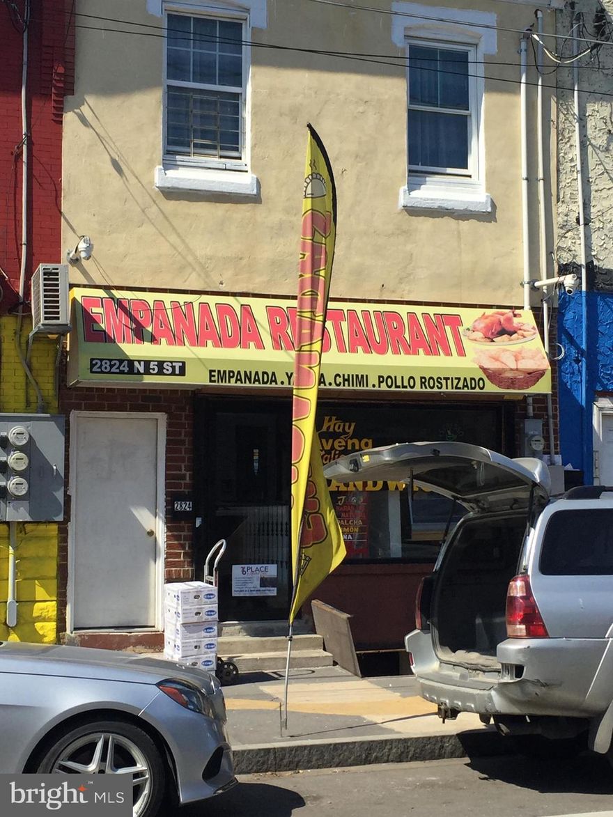 Entrepreneurs from Philadelphia region.Looking for a p-lace to open your own business? Here is youropportunity.Come and take a look at this recently renovated restaurant. This property also has a 2nd floor 3 b/r apartment. Easy to show. Call the listing agent and schedule an appointment today. Don't miss this 
 great opportunity.