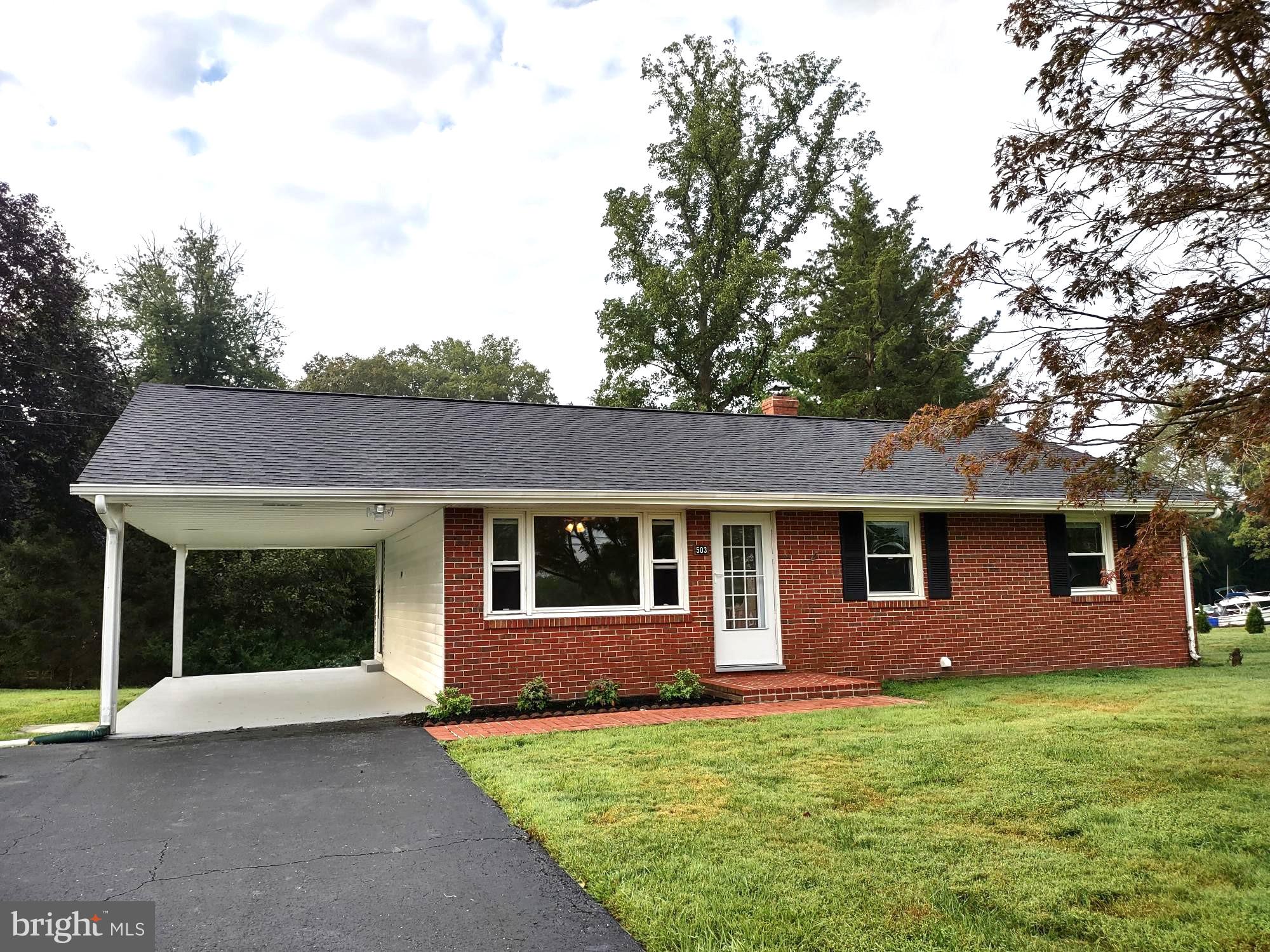 Brick Rancher with hardwood floors, newer natural gas furnace, central air, and hotwater heater. Partially finished lower level with family room, full bathroom, utility/storage room with laundry tub, workbench, and storage cabinets. Rear yard backs to trees with two (2) storage sheds. 1-Car Carport and paved driveway with parking for 6+ cars. Tenant Requirements: Credit Score 670+ and minimum income is 2 times the monthly rent. Pet Policy: Not more than 2 pets, not more than 40 lbs. per pet. Prior to scheduling an appointment, please complete the Tenant Pre-Qualification Form which is uploaded into the MLS documents and available from the office of the Broker. By submitting this Form, you can receive pre-approval of the tenancy. Acceptance of a Lease is contingent on the completion of the RentSpree application by all Tenants and Occupants over the age of 18 years. See MLS documents for Tenant Pre-Qualification Form and detailed marketing brochure.