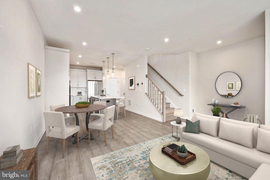 Steps from Ashburn Metro – Sully Classic | Estimated Move-in Spring 2026
Experience modern living at its finest in this beautifully crafted Sully Classic residence, perfectly positioned only moments from the Ashburn Metro. The community offers exceptional amenities, including a resort-inspired pool, clubhouse, fitness center, trails, and playground—everything you need for a vibrant, convenient lifestyle.

Inside, the home features a professionally curated kitchen complete with quartz countertops with continuous quartz backsplash, an oversized island, and high-end KitchenAid stainless steel appliances—ideal for weeknight cooking or hosting guests.

The upper level boasts a generous primary suite enhanced by a tray ceiling, walk-in closet, spa-like bathroom with dual vanities, an expansive shower, and a private covered balcony. A dedicated laundry room on the bedroom level adds everyday ease, featuring Whirlpool front-load appliances, upper cabinetry, and a utility sink.

Additional standout features include an oak staircase, wide-plank luxury vinyl flooring throughout the home, an extended driveway offering bonus parking, and peaceful views of the community green space right outside your door.

Don’t miss this opportunity to secure a gorgeous home in one of Loudoun County’s premier metro-accessible neighborhoods!