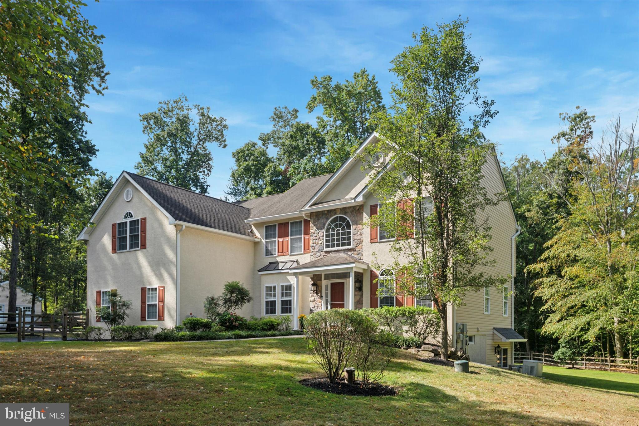 **Open house Friday September 12th 4-6 pm & Saturday September 13th 1-3 pm ***
Welcome to 662 Reservoir Road, a beautifully updated 4-bedroom, 3.5-bath home with the potential for a 5th bedroom in the fully finished basement—perfect for a guest suite, in-law quarters, or flexible living. Nestled on a 1-acre private lot in the sought-after West Chester School District, this home offers over 3,500 square feet of above-grade living space and more than 900 square feet of finished space below, including a full bathroom, wet bar, refrigerator, and plenty of storage.
Move right in and enjoy the long list of recent upgrades including; new vinyl siding (replacing old stucco on three sides), fresh paint throughout the entire house, all new carpet, refinished hardwood floors, a re-sealed driveway, updated landscaping, and a power-washed composite deck. The home also boasts a 3-car garage, whole-house generator, and 3-zone HVAC system.
The main level is flooded with natural light and includes a formal living room, spacious dining room, family room with gas fireplace and soaring two-story ceiling, private office, and a sunroom with skylights that opens off the updated kitchen—complete with granite countertops, stainless steel appliances, and ample cabinetry.
The second floor features four spacious bedrooms, three with brand-new carpet and one with refinished hardwood floors, plus two full bathrooms. The primary suite is a true retreat, offering a massive en suite bathroom with a soaker tub, glass stall shower, a private laundry room, and an attached sitting room that could easily be used as a home office.
This home is just 20 years old but feels brand new and set back from the road for peace and privacy.—don’t miss your opportunity to own this exceptional property in one of Chester County’s most desirable properties!