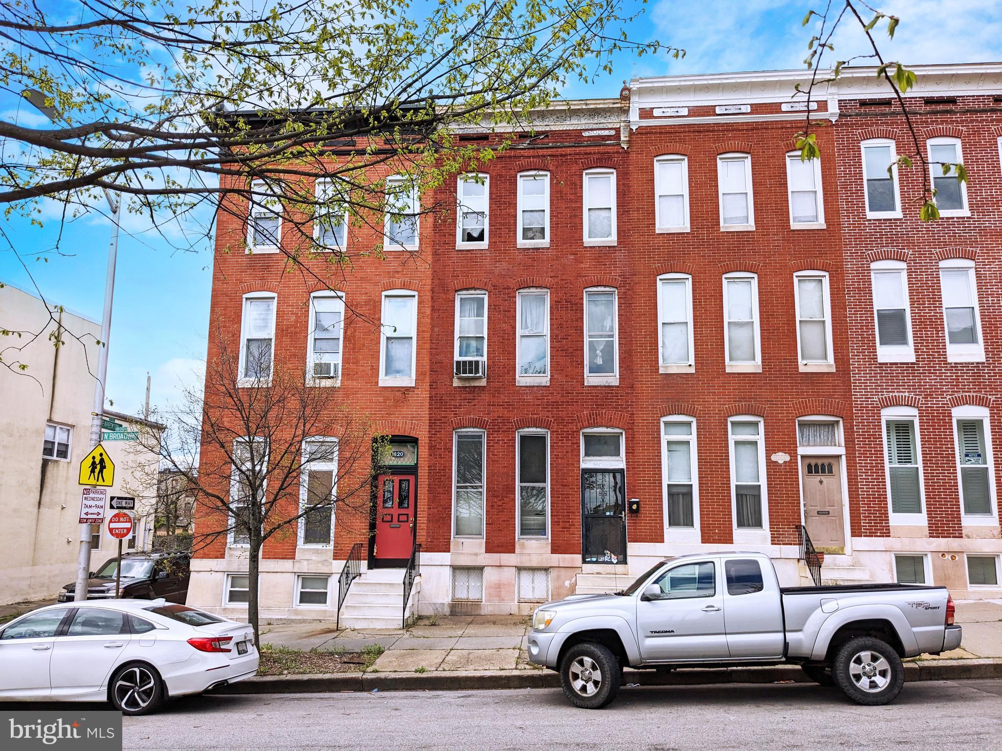 ONLINE AUCTION: Bidding begins 05/15/25 @ 10:00 AM. Bidding ends 05/19/25 @ 11:50 AM. List price is the suggested starting bid. Deposit: $15,000.
This 3-story townhome is situated in the Oliver area, conveniently close to Clifton Park and Clifton Park Golf Course. It's just minutes away from Johns Hopkins Hospital, providing easy access to top-tier medical facilities. The property offers convenient access to a major traffic artery, US Hwy 1 (E North Ave.), facilitating easy commuting and connectivity. The property is believed to be vacant.